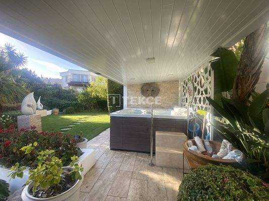 Sea View Detached House with Spacious Terrace in Bodrum