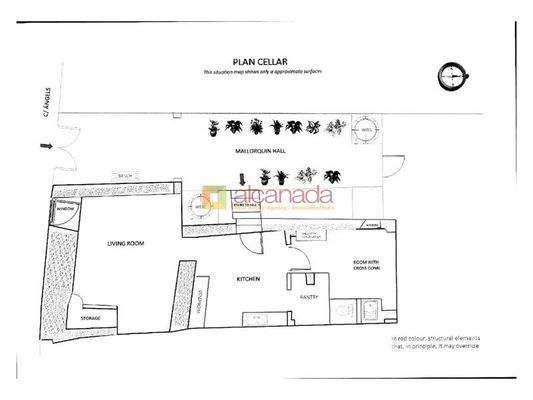PLAN CELLAR - SEMISOTANO