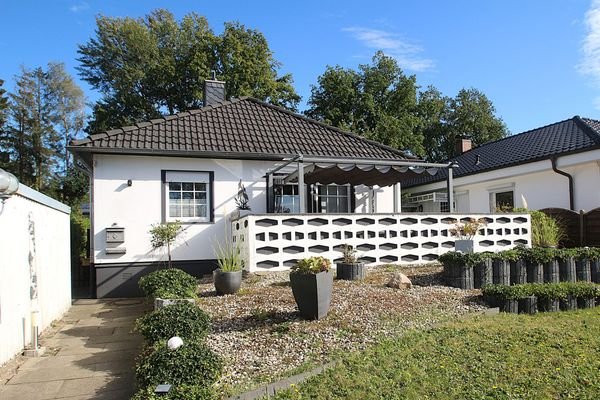 Der Bungalow nahe Hamburg