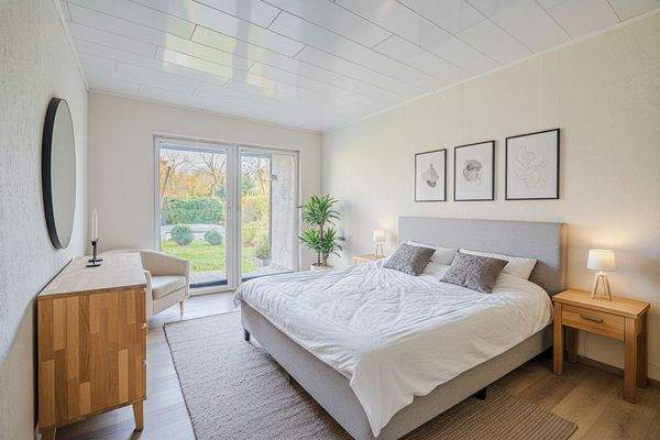 Schlafzimmer digital saniert