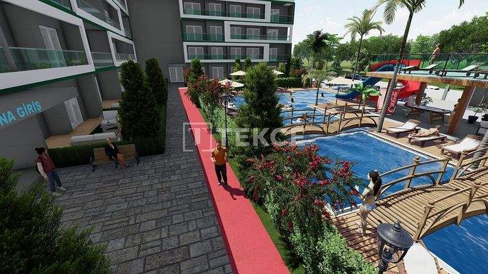 New Apartments in Mersin Tömük Walking Distance to the Sea
