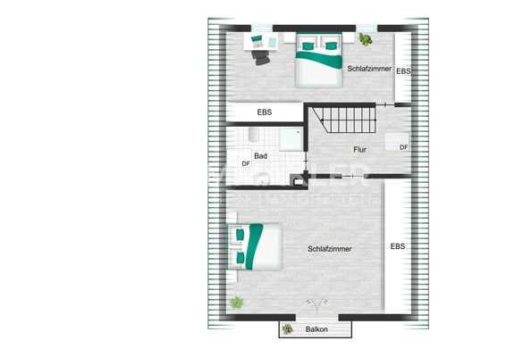 Grundriss OG EFH