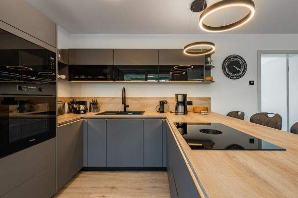 Die edle Einbauküche 