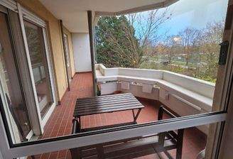 Blick auf den Balkon