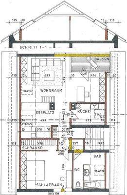 Grundriss Dachgeschoss
