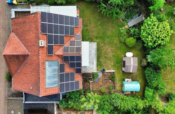 komplett Ansicht oben