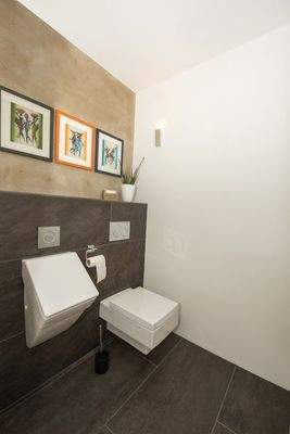 Badezimmer im Erdgeschoss