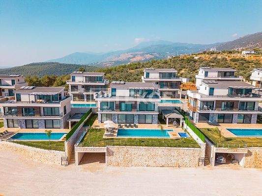Sea-View 4-Bedroom Villas with Private Pools in Kaş Kalkan