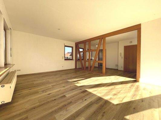 offenes Wohnen und Essen