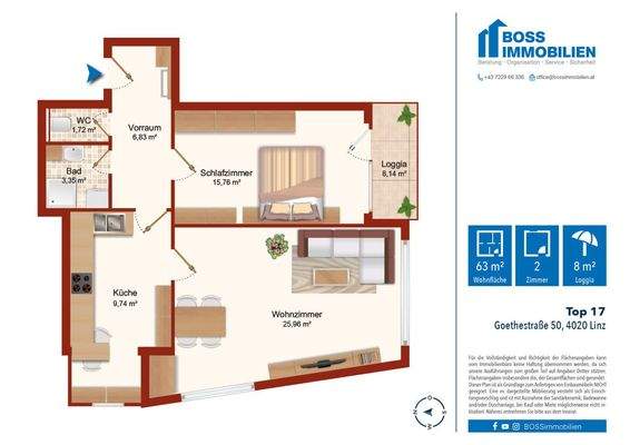 Grundriss_Goethestraße 50_Top 17