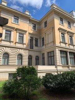 Rückansicht vom Garten