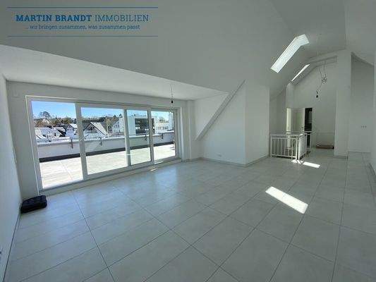 Wohnzimmer mit Panoramablick