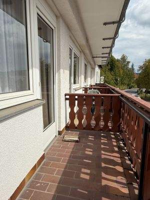 Balkon Hotelzimmer
