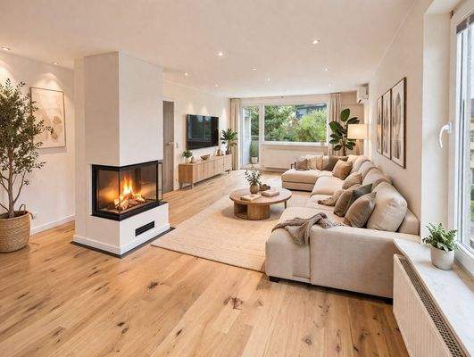 Wohnbeispiel Wohnzimmer