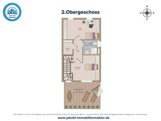 Grundriss 2.Obergeschoss