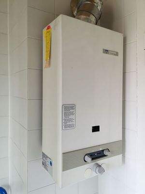 Gastherme für Warmwasser