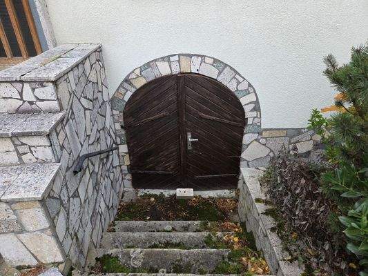 Zugang zum Gewölbekeller