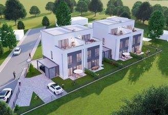 Hausrückseiten - Süd West Ausrichtung