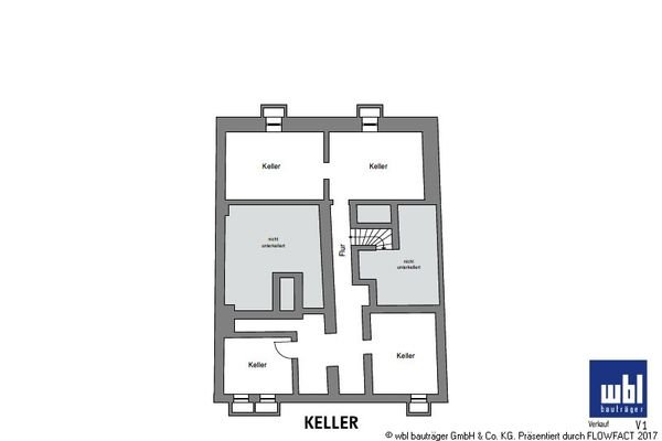 Grundriss Keller