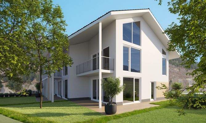 Ansicht Haus Süd  hinten