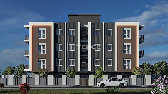 2-Bedroom Apartments with Separate Kitchens in Antalya Kepez