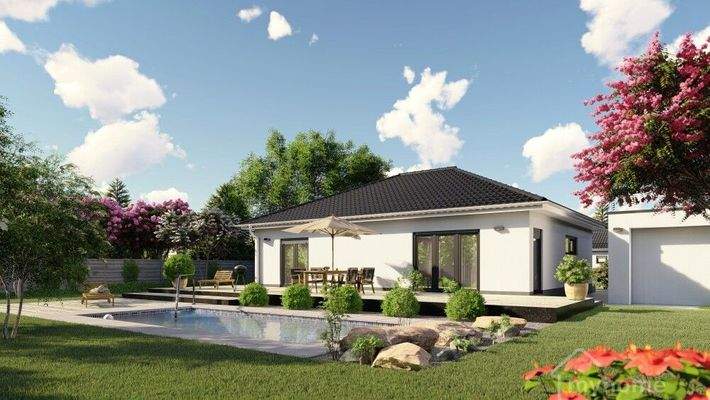 Hausansicht Bungalow 118