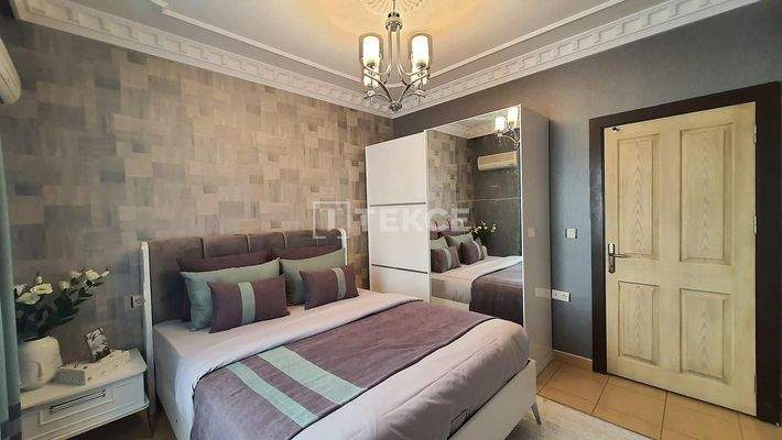 Furnished Apartment Close to the Sea in Alanya