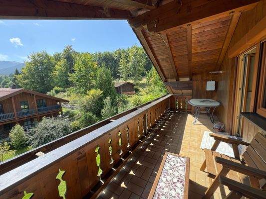 Balkon im Dachgeschoss