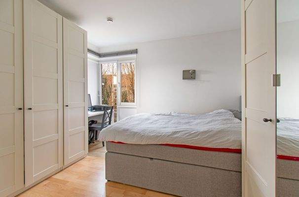 Gemütliches Schlafzimmer mit angenehmer Größe