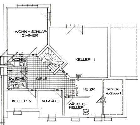Grundriss Kellergeschoss