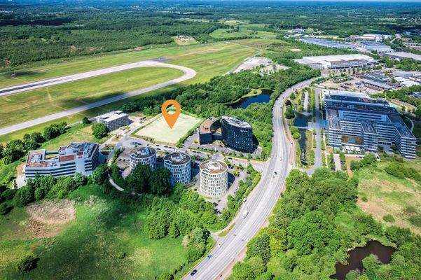 Südportal, Luftbild