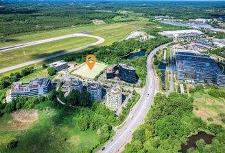 Südportal, Luftbild