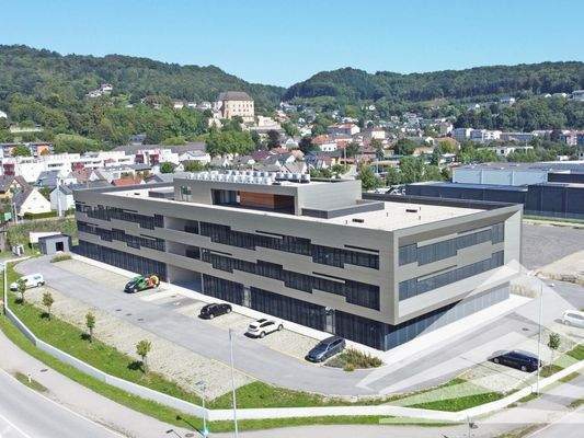 Luftaufnahme Steyregg Business Center