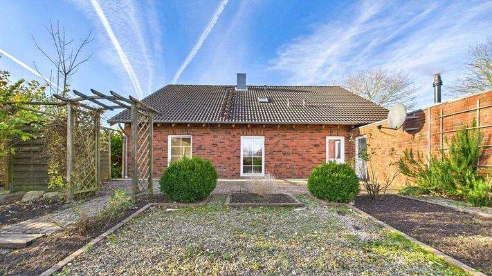 Großer Terrassenbereich