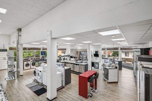 Blick vom Bürobereich 