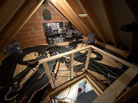 Dachboden mit viel Stauraum