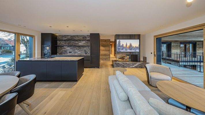 KITZIMMO-Repräsentative Wohnung in luxuriösem Neubau kaufen - Immobilien Kitzbühel.