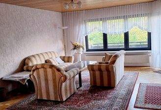 das schicke Wohnzimmer