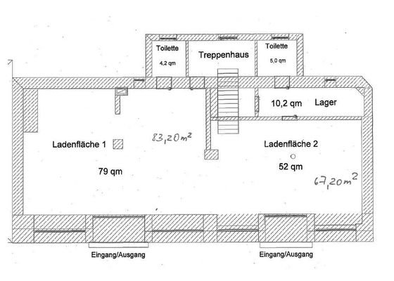 Grundriss Gewerbe