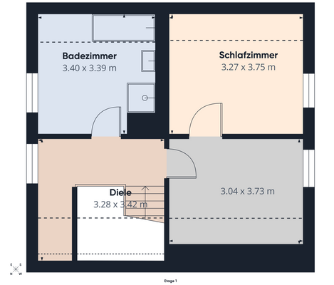 Grundriss Dachgeschoss