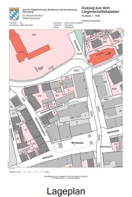 Lageplan