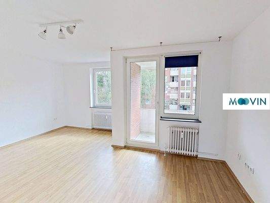 Ansicht I: Wohn- und Esszimmer