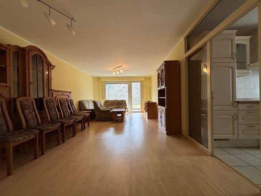 Teilansicht vom Wohnzimmer