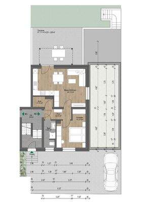 Grundriss Erdgeschoss rechts