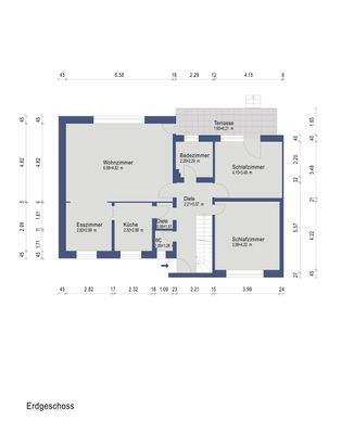 Grundriss Erdgeschoss