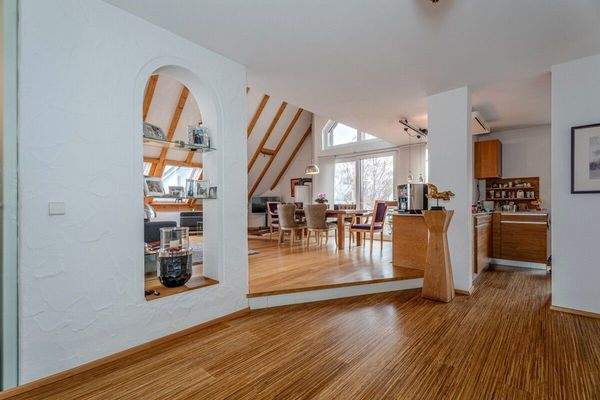  Diele und Wohnbereich untere Ebene