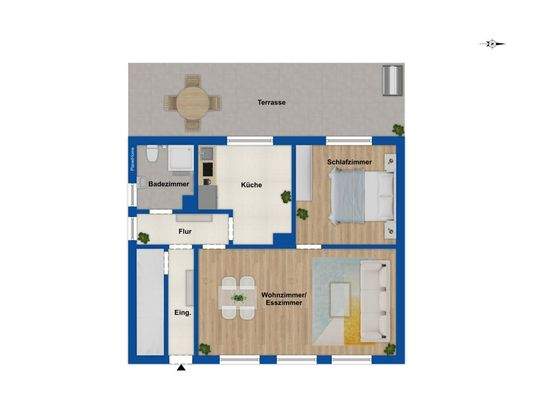 Grundriss Erdgeschoss