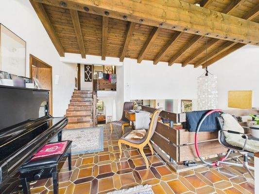 Panorama-Galerie im Dachgeschoss