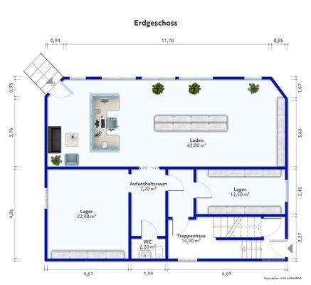 Grundriss Erdgeschoss