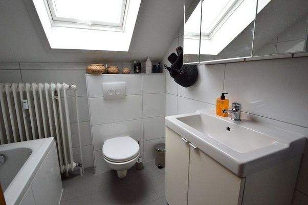 Dachgeschoss-Tageslichtbad